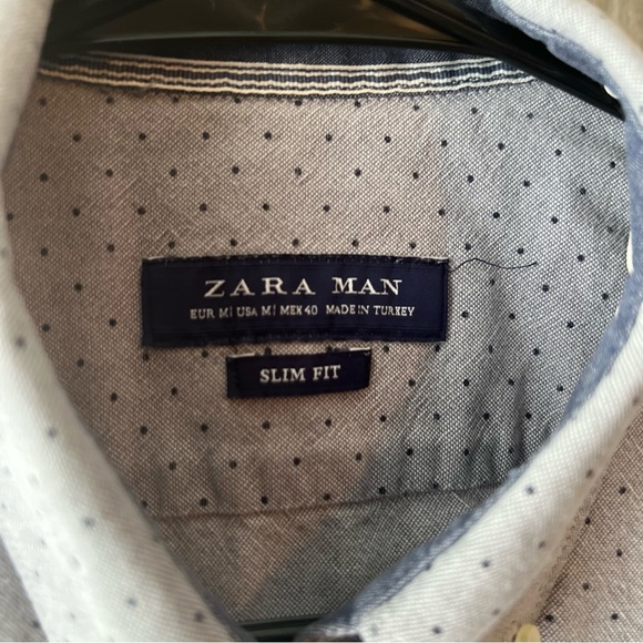 Zara Man Slim Fit Button Down - Picture 2 of 3